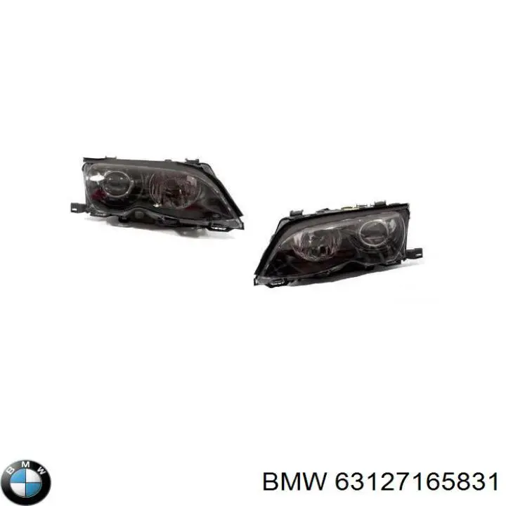 Левая фара 63126925643 BMW