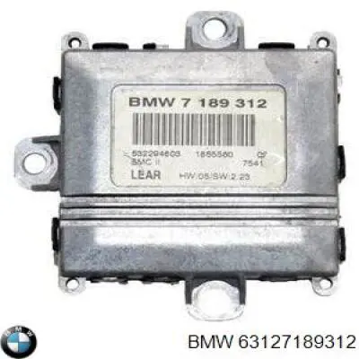 Модуль управления (ЭБУ) адаптивного освещения 63127189312 BMW