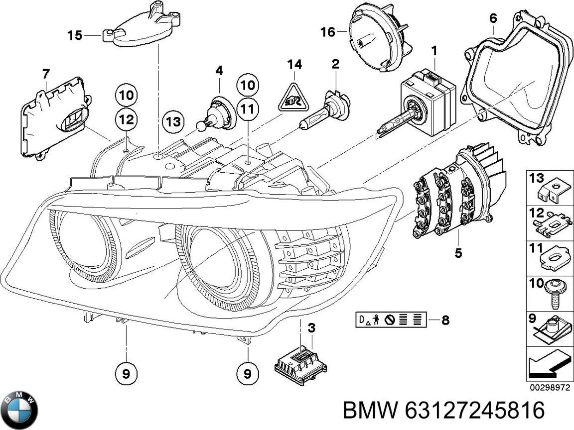 63127245816 BMW 