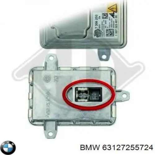 Блок розжига (ксенон) BMW 63127255724 цена, от 63.35 USD