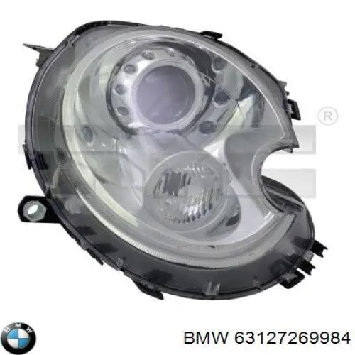 Правая блок фара BMW 63127269984 цена, от 283.22 USD