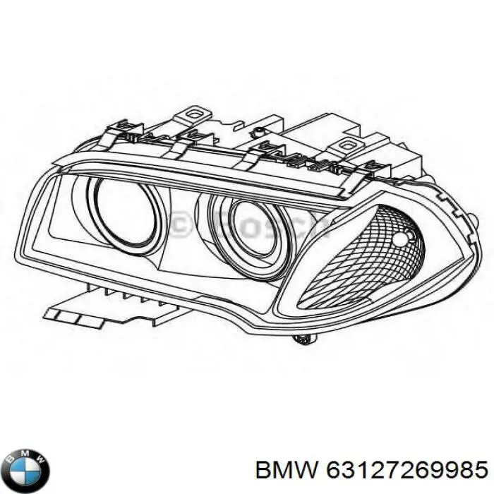 Фара левая BMW 63127269985 цена, от 336.91 USD
