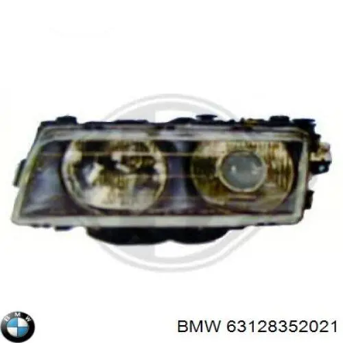 Левая фара LPE612 Magneti Marelli