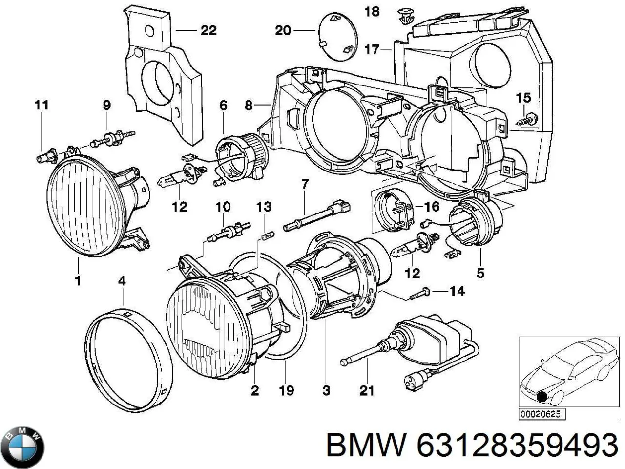  63128359493 BMW