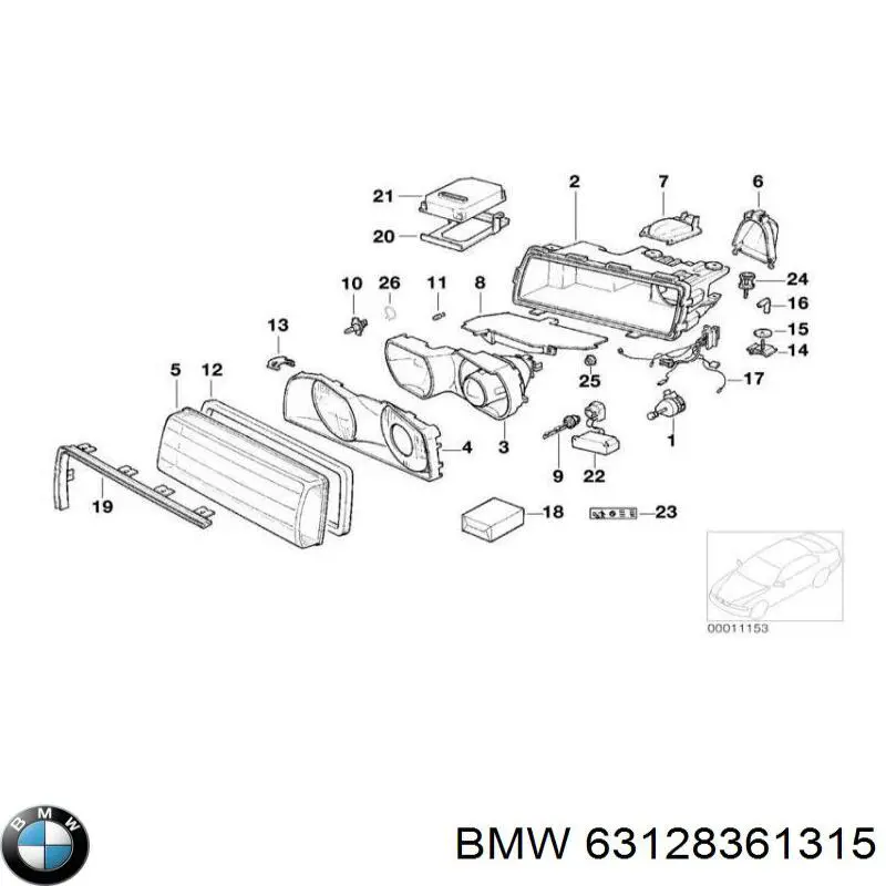 63128361315 BMW 