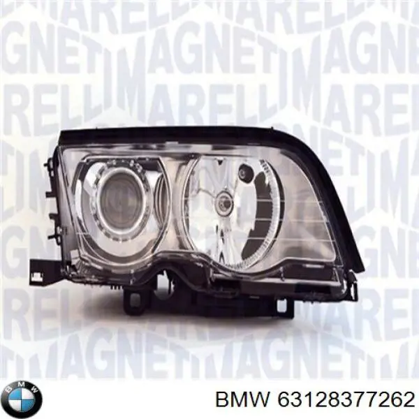 63128377262 BMW Фара передняя правая