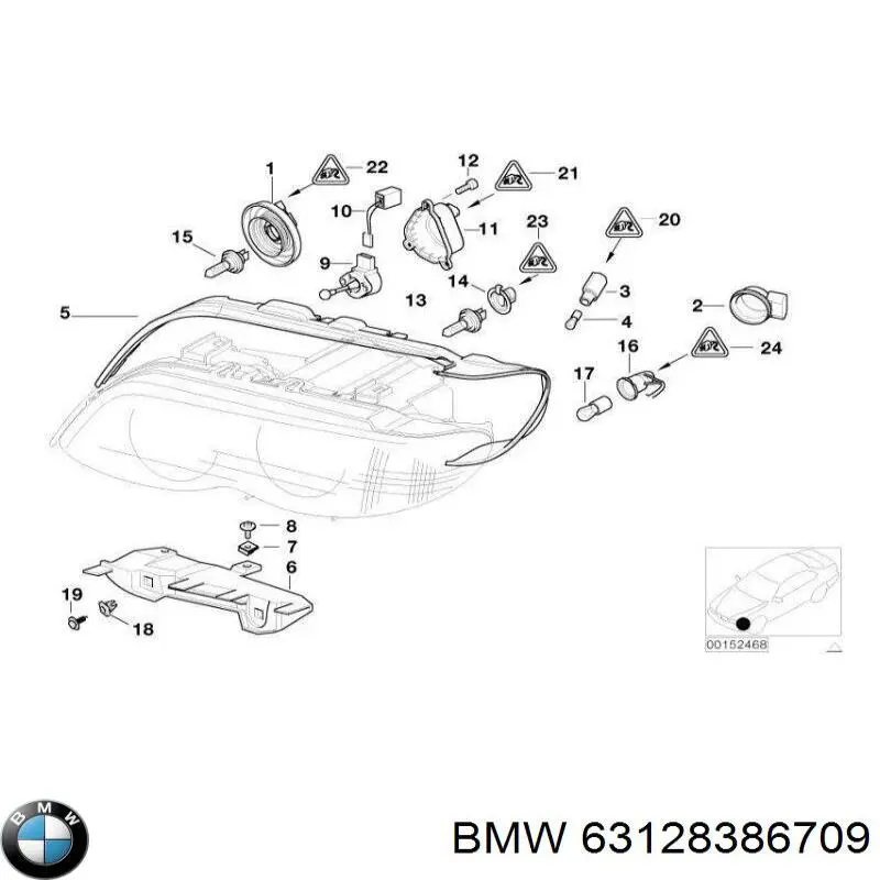  63128386709 BMW