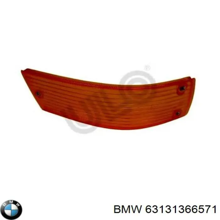 Vidro de pisca-pisca à esquerda para BMW 5 (E28)