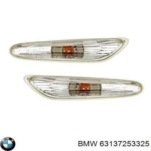 Указатель поворота на крыле BMW 63137253325 цена, от 11.00 USD