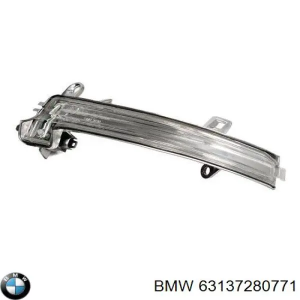 Luz intermitente de retrovisor exterior izquierdo 63137280771 BMW