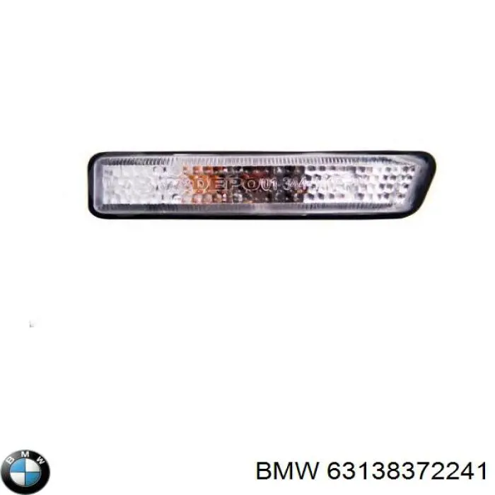 Повторитель поворота на крыле левый 63138372241 BMW