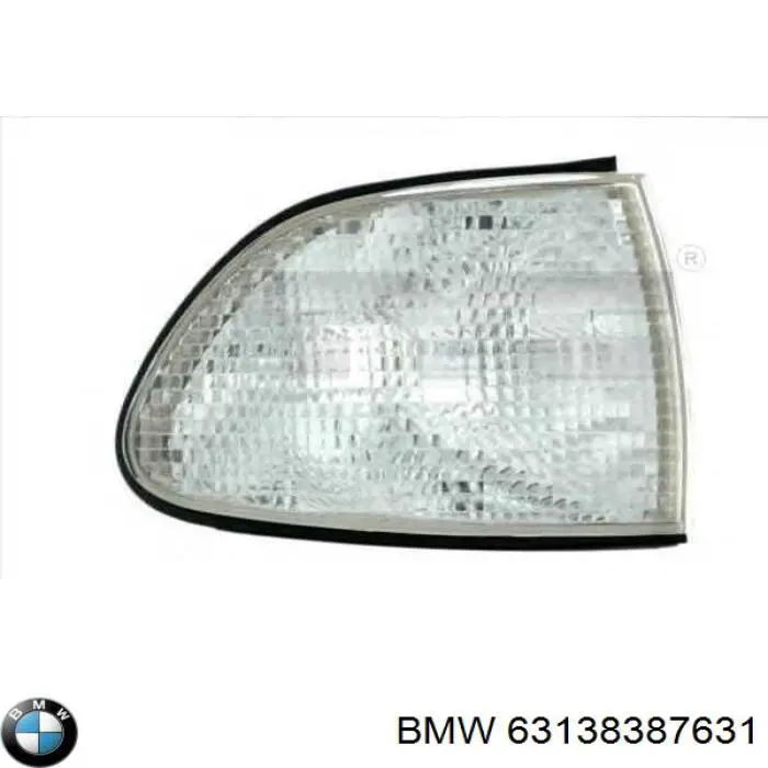 Левый фонарь указателя поворота BMW 63138387631