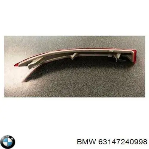 Отражатель бампера заднего правый BMW 7240998 цена, от 15.67 USD