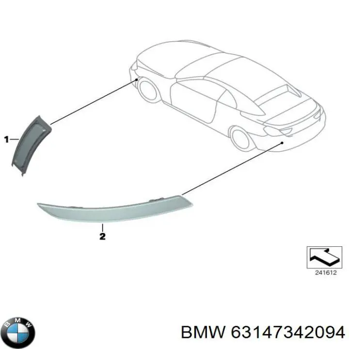  BMW 63147342094 цена, от 11.40 USD