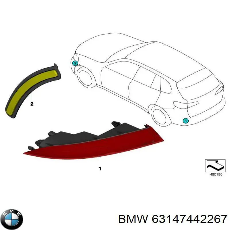 63147442267 BMW 