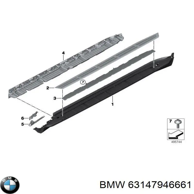  63147946661 BMW