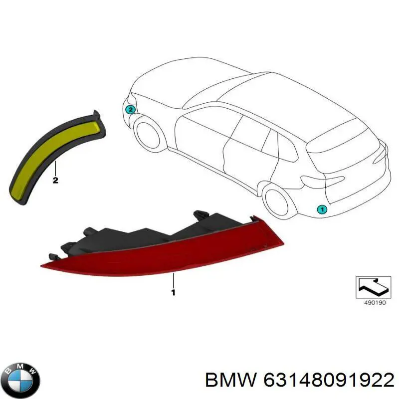  63148091922 BMW