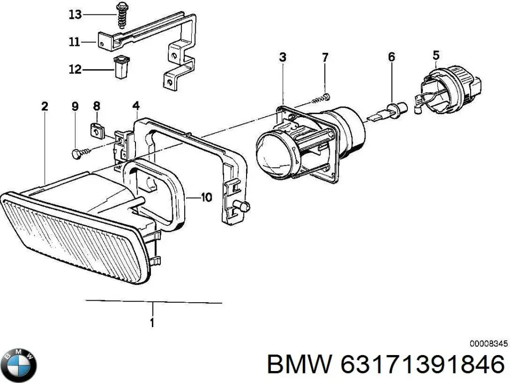 63171384782 BMW 