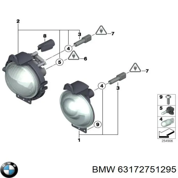 Купить 63172751295 BMW Туманки