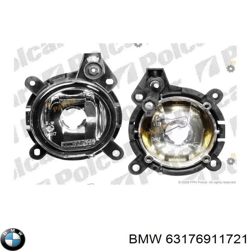 Фара противотуманная левая 63176911721 BMW