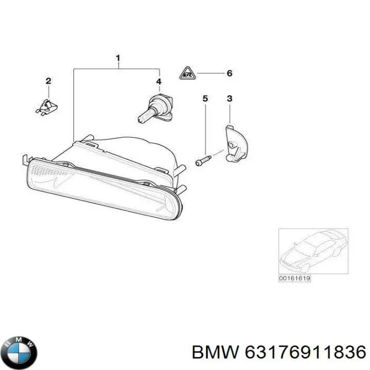 63176911836 BMW 