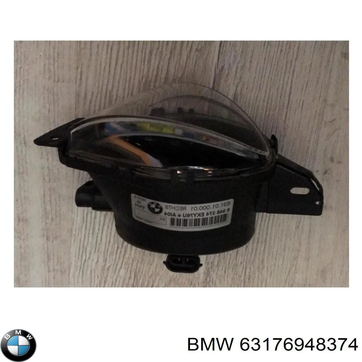 Правая противотуманная фара BMW 6310100001