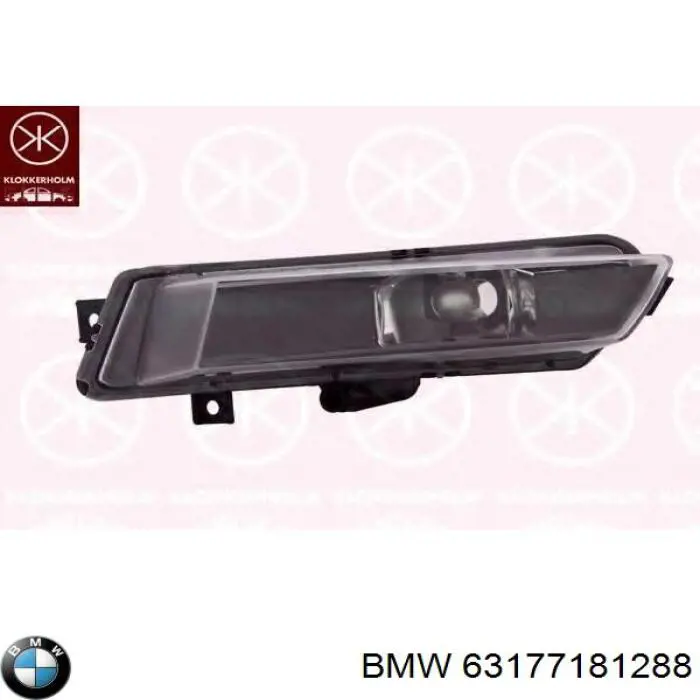 Правая противотуманная фара BMW 63177181288