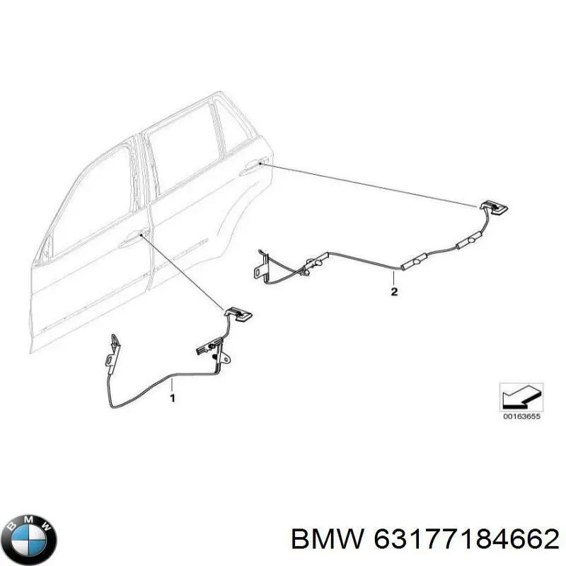  BMW 63177184662 цена, от 18.24 USD