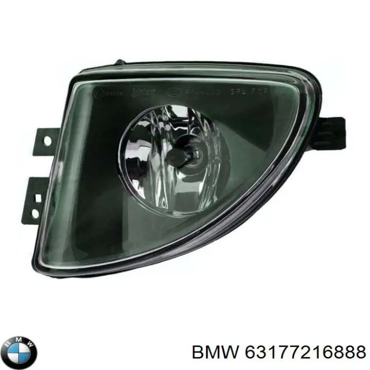 Фара противотуманная правая 63177216888 BMW