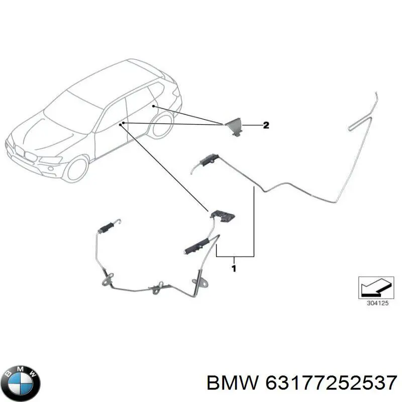 63177252537 BMW 