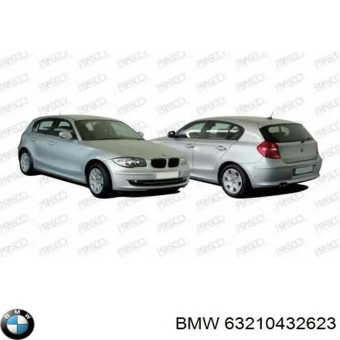 Задняя левая внешняя фара BMW 63210432623 цена, от 254.22 USD