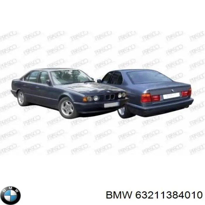Купить 63211384010 BMW Фонарь задний правый, внешний