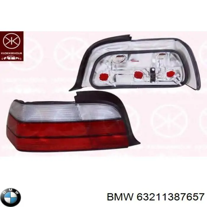 Задняя левая фара BMW 1387653 цена, от 21.97 USD
