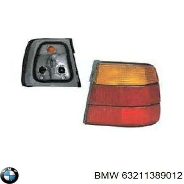 Купить 63211389012 BMW Фонарь задний правый, внешний