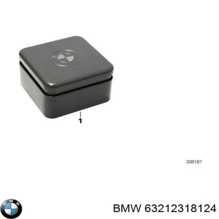  BMW 63212318124 цена, от 50.68 USD