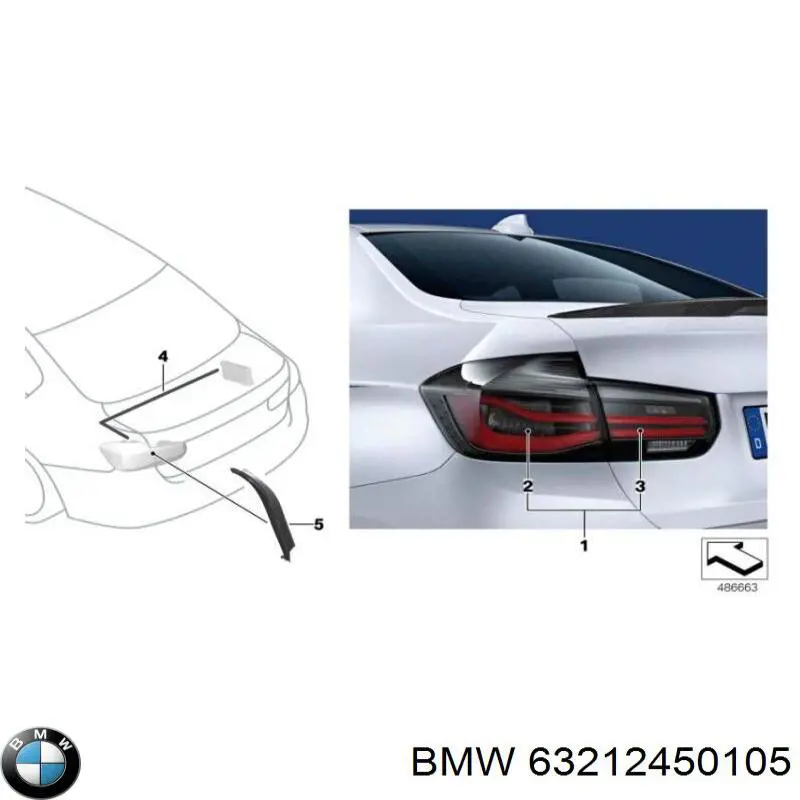 7016340 Autotechteile Фонарь задний левый=правый