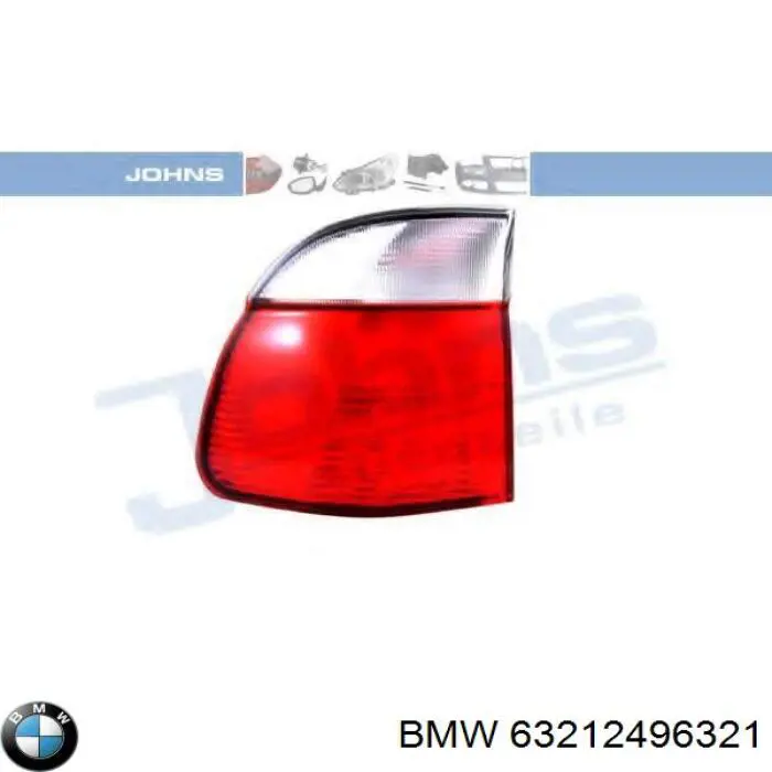 Фонарь задний левый 2496321 BMW