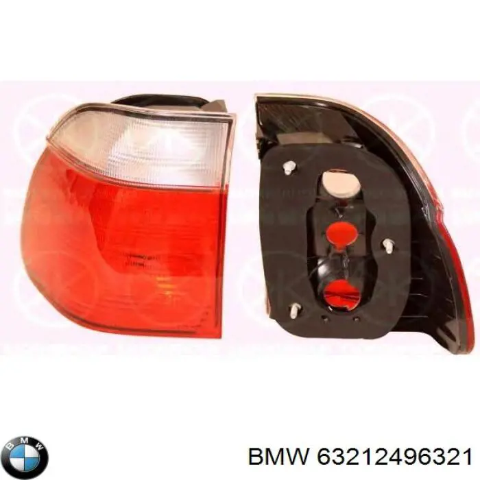 Задняя левая фара BMW 2496321 цена, от 14.11 USD