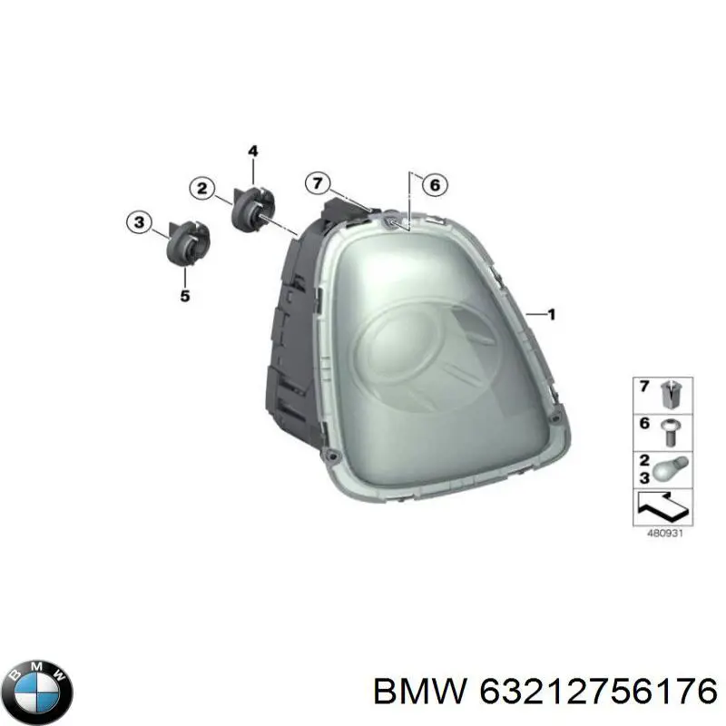  63212756176 BMW