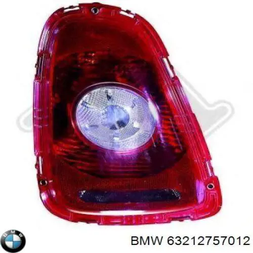 63212757012 BMW lanterna traseira direita