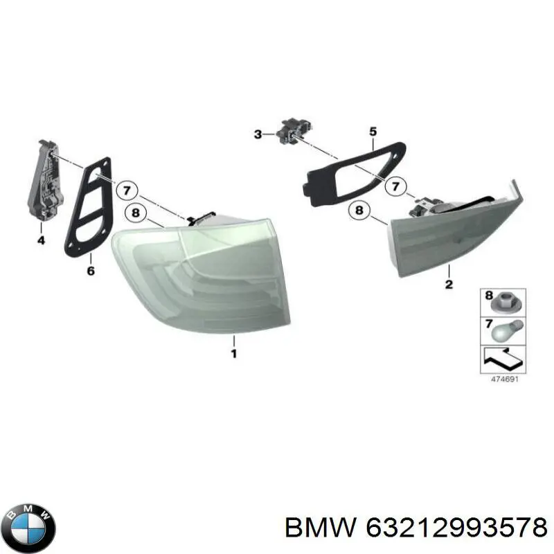  63212993578 BMW