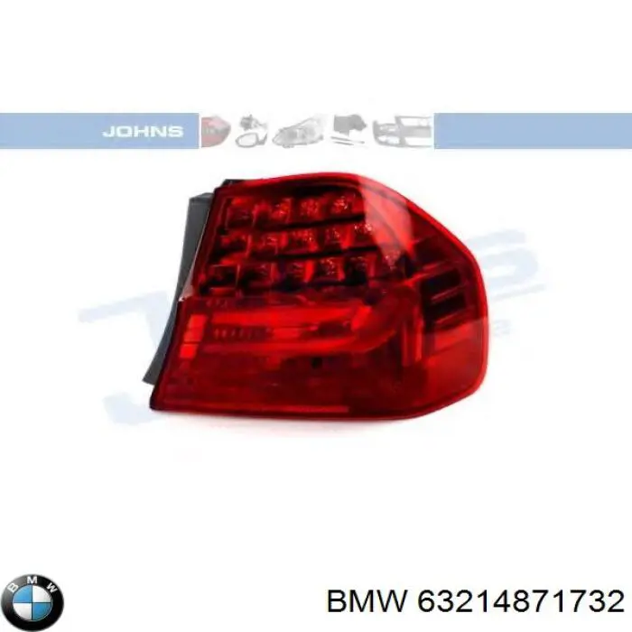 63214871732 BMW фонарь задний правый внешний