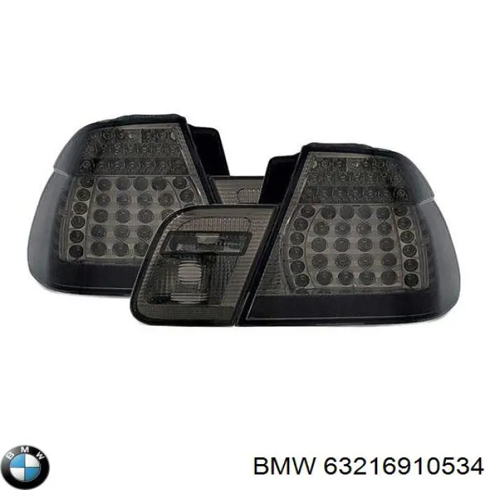 Фара задняя правая внешняя BMW 63216910534 цена, от 31.39 USD