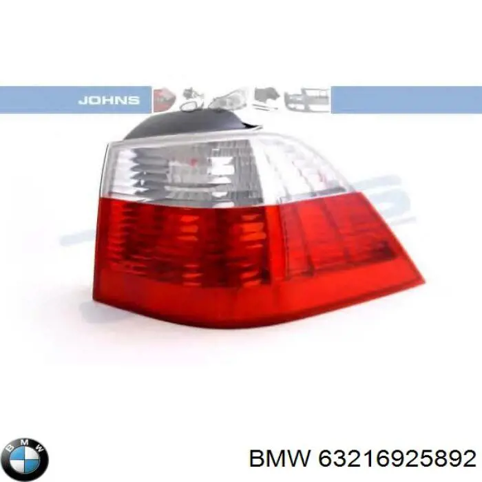 63216925892 BMW фонарь задний правый