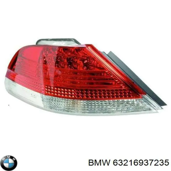 Lanterna traseira esquerda externa para BMW 7 (E65, E66, E67)