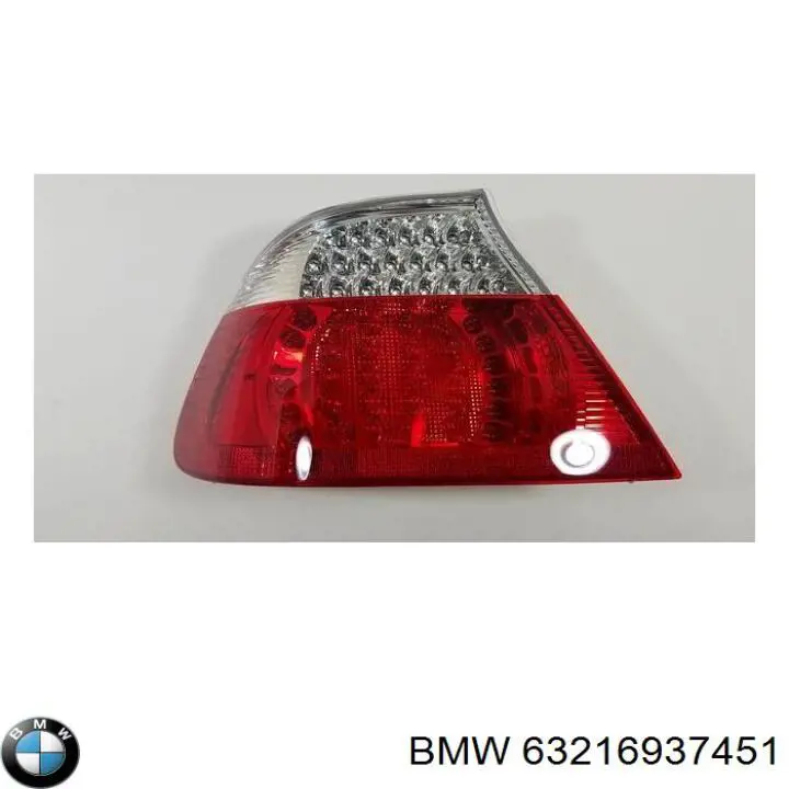 Задняя левая внешняя фара BMW 63216937453 цена, от 262.19 USD