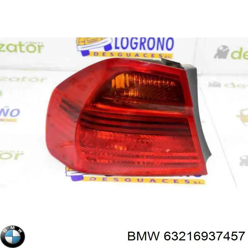 63216937457 BMW lanterna traseira esquerda externa