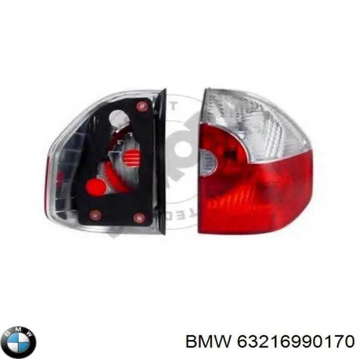 Купить 63216990170 BMW Фонарь задний правый, внешний