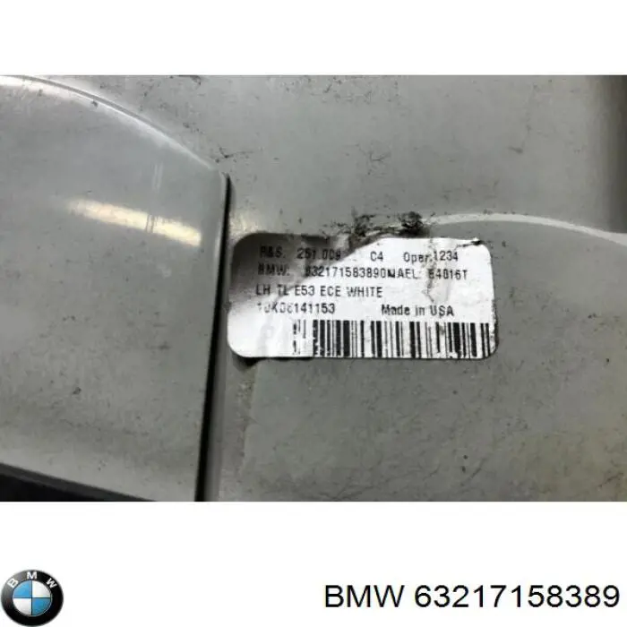 Фонарь задний левый внешний 63216902093 BMW