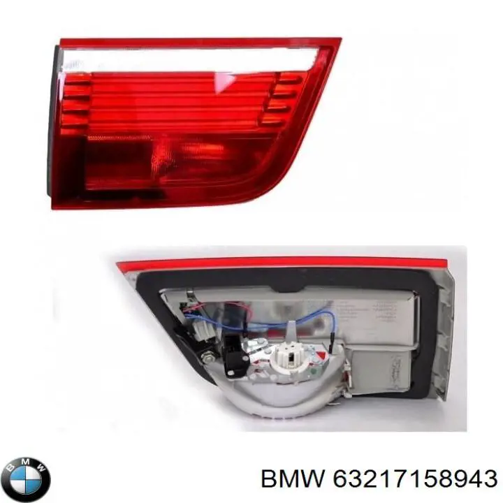 63217158943 BMW фонарь задний левый внутренний